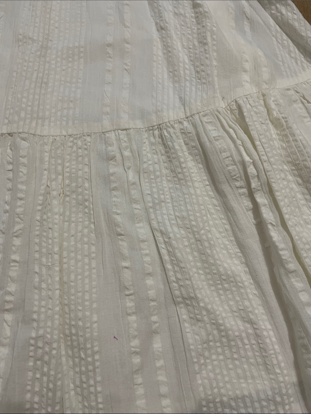 Urban Outfitters Cream Cotton Mini Dress - Picture 4 of 4